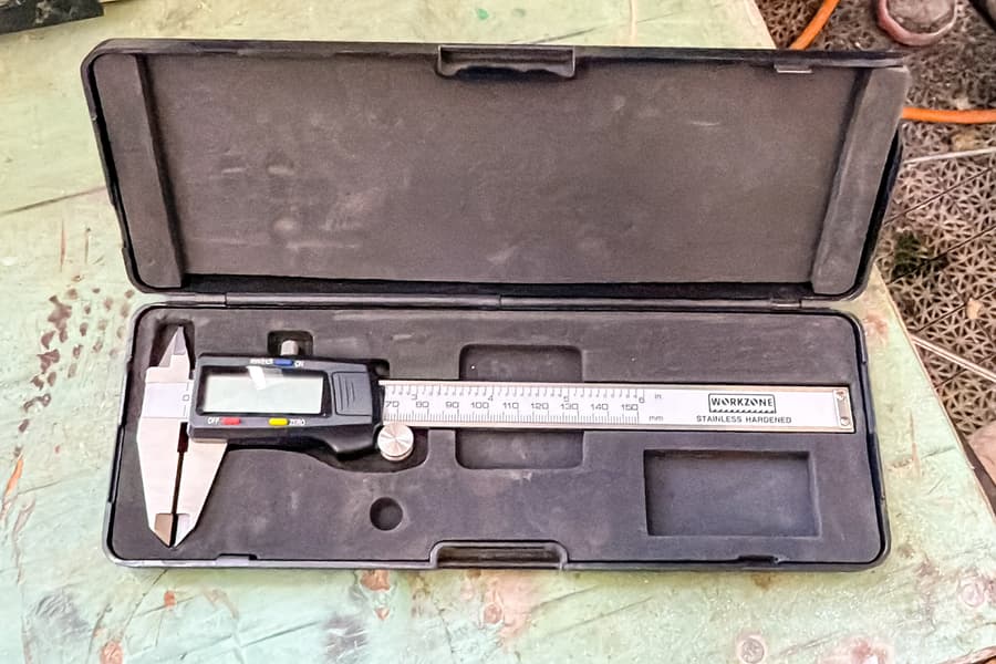 Digitaler Messschieber Workzone, 150 Nm